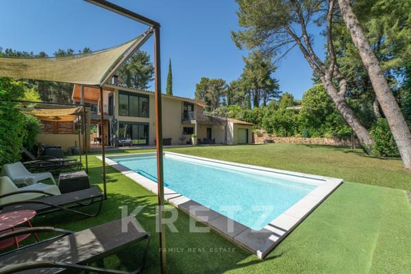 Aix-en-Provence – Luynes | Villa contemporaine d’architecte avec piscine