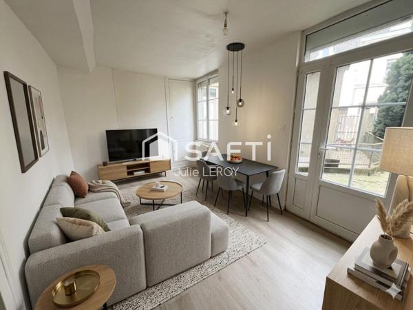 Maison de bourg pleine de potentiel – 59 m² – Centre-ville