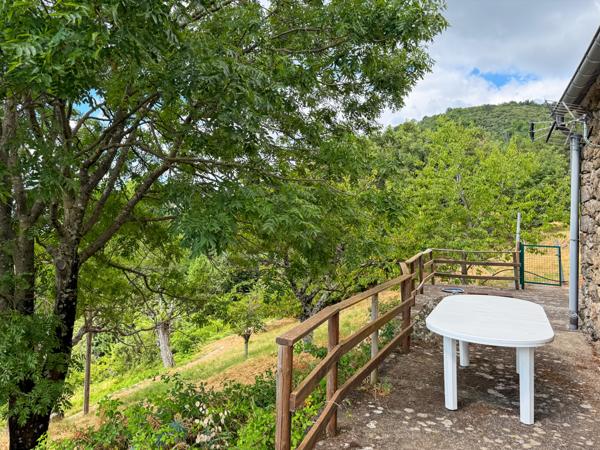 Joannas (07110) Ancienne Bergerie Terrain attenant et Vue à tomber par Terre…