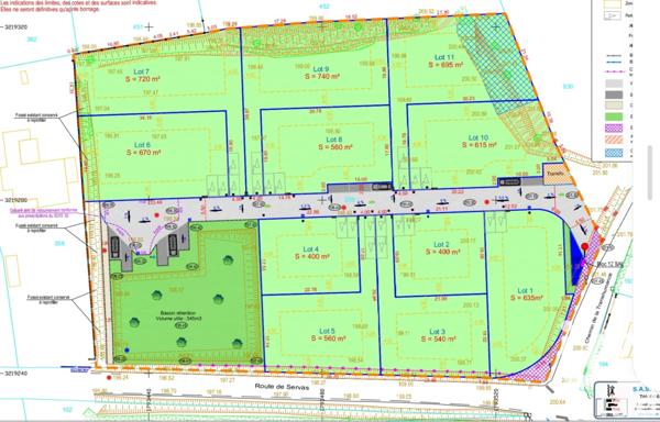 Terrain à vendre 400 m² Salindres