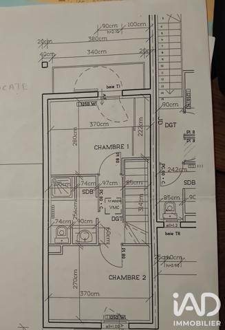 Maison à vendre 3 pièces 54,25 m² Leucate