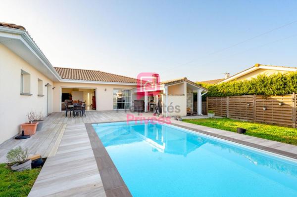 Maison familiale 175 m² - Piscine chauffée - Garage double - Saint-Loubès
