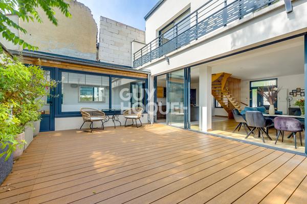 SECTEUR MAIRIE DE SAINT-OUEN - MAISON 5 PIÈCES 188 m² - EXTÈRIEURS 40 m²