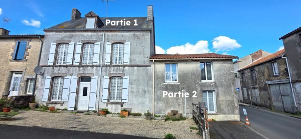 Maison ancienne 267m², 11 pièces à rénover.