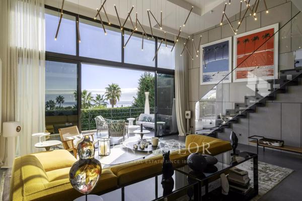 Villa contemporaine d’exception avec vue mer panoramique – Cannes Eden