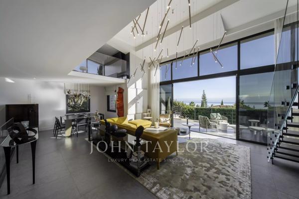 Villa contemporaine d’exception avec vue mer panoramique – Cannes Eden