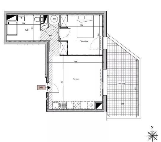 Appartement 2 pièces St Marc sur Mer