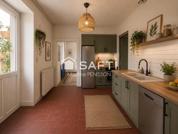 Maison de charme de 62 m² avec fort potentiel d'évolution