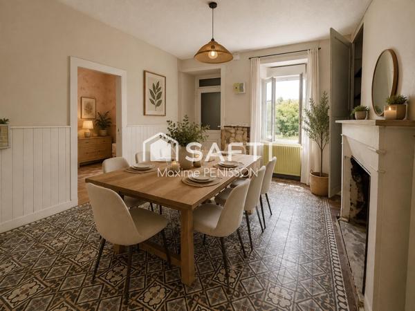 Maison de charme de 62 m² avec fort potentiel d'évolution