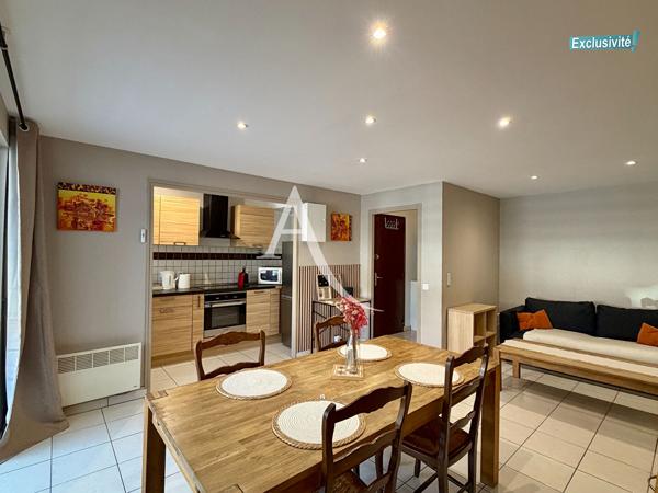PALAVAS-LES-FLOTS - RIVE GAUCHE - BEAU T3 MEUBLÉ ET CLIMATISÉ de 55 m2 environ, avec loggia, au rez-de-chaussée