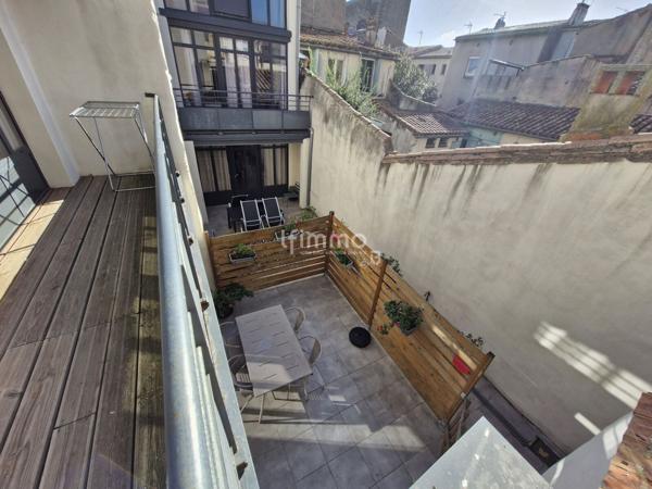 Ensemble immobilier en monopropriété dans la Bastide de Carcassonne