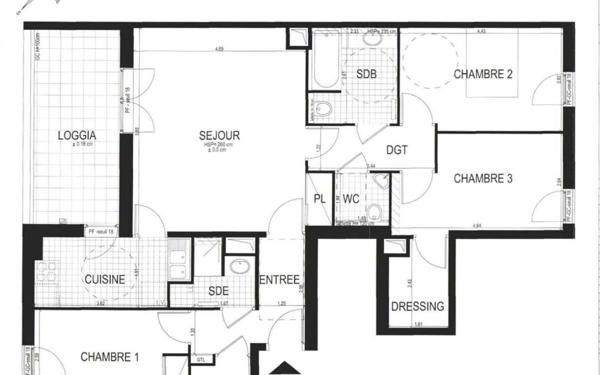 Maison à louer    4 pièces • 96,58 m2 Boulogne-Billancourt