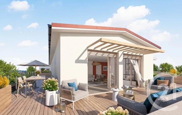 Appartement à vendre  4 pièces - 108 m 2   FRANCHEVILLE  - 69