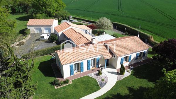 À 15 minutes de Saint-Gilles-Croix-de-Vie – Maison de campagne familiale de 175 m² avec beaux volumes et fort potentiel