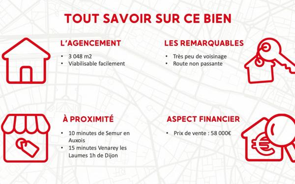 Terrain à vendre    Vic-de-Chassenay