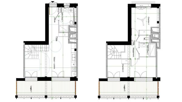 Appartement à vendre 3 pièces 72 m² Lyon 2