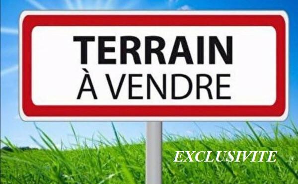terrain constructible viabilisé 1000 m²