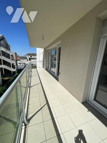 appartement 3 pièces avec balcon et garage