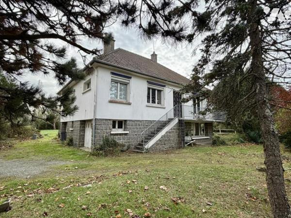 Maison avec grand terrain proche bourg de Portbail 