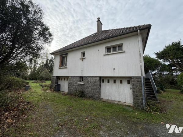 Maison avec grand terrain proche bourg de Portbail 