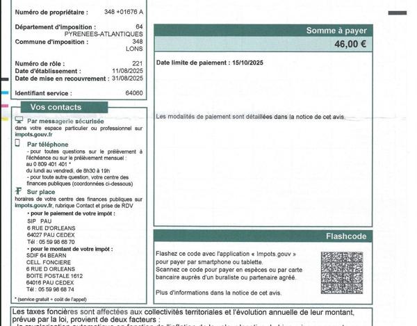 Place de parking aérien résidence "Les Berges de Laïga"