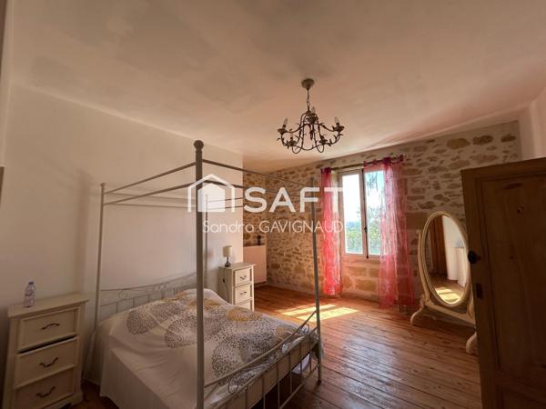 Bien d’exception à Mongauzy – Deux habitations, près de 400 m² – Vue panoramique sur la vallée de la Garonne