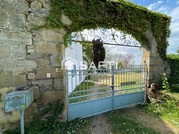Bien d’exception à Mongauzy – Deux habitations, près de 400 m² – Vue panoramique sur la vallée de la Garonne