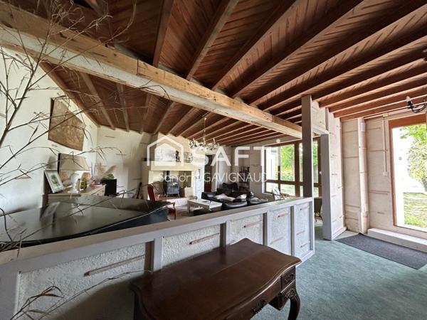 Bien d’exception à Mongauzy – Deux habitations, près de 400 m² – Vue panoramique sur la vallée de la Garonne