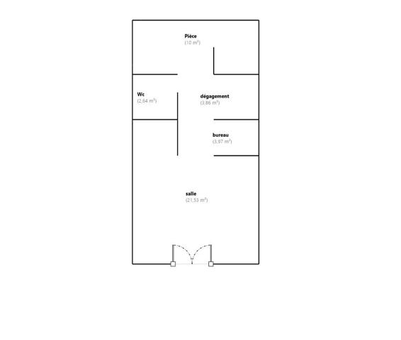 Immeuble à vendre 42 m² Bagnols-sur-Cèze
