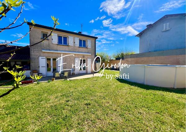 EXCLUSIVITÉ – Maison familiale lumineuse avec superbe pièce de vie de 53 m2 – Miribel