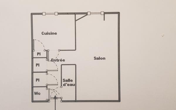 Appartement à vendre    1 pièce • 31 m2 Lyon 7
