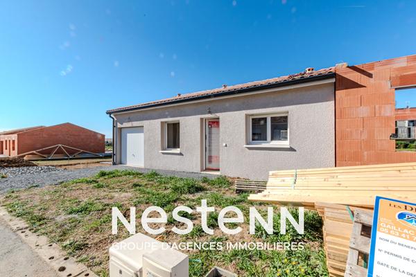 Maison Neuve de plain pied DPE A 3Ch, garage et jardin