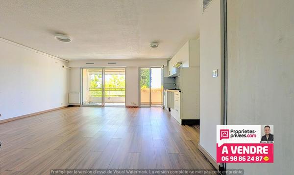 A SAISIR 3 PIECES 65 m² AVEC GARAGE. AVENUE DE LA ROUBINE : MER ET CENTRE VILLE A PIED