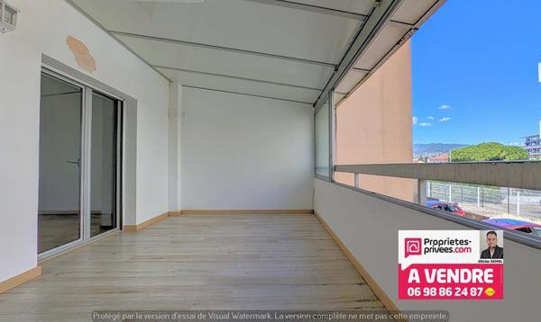A SAISIR 3 PIECES 65 m² AVEC GARAGE. AVENUE DE LA ROUBINE : MER ET CENTRE VILLE A PIED