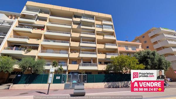 A SAISIR 3 PIECES 65 m² AVEC GARAGE. AVENUE DE LA ROUBINE : MER ET CENTRE VILLE A PIED