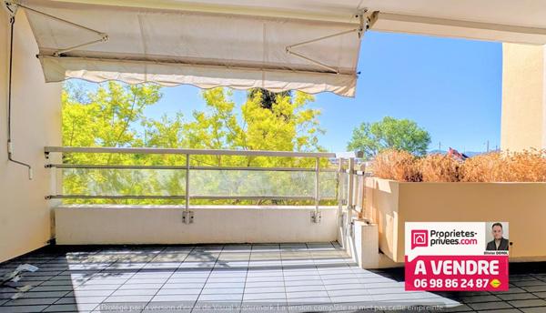 A SAISIR 3 PIECES 65 m² AVEC GARAGE. AVENUE DE LA ROUBINE : MER ET CENTRE VILLE A PIED