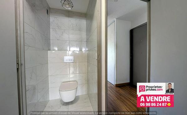 A SAISIR 3 PIECES 65 m² AVEC GARAGE. AVENUE DE LA ROUBINE : MER ET CENTRE VILLE A PIED