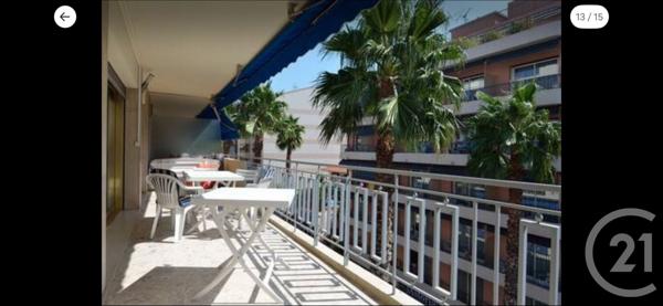 Appartement à vendre  2 pièces - 62 m2 JUAN LES PINS - 06
