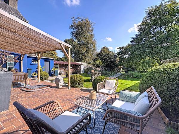 Maison de caractère & Local commercial - accès privatif au Blavet. 5 Chambres, 268m² - Inzinzac-Lochrist