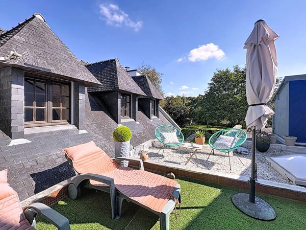 Maison de caractère & Local commercial - accès privatif au Blavet. 5 Chambres, 268m² - Inzinzac-Lochrist