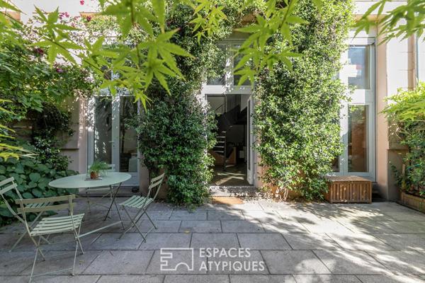 Loft avec Jardin-Terrasse sur cour