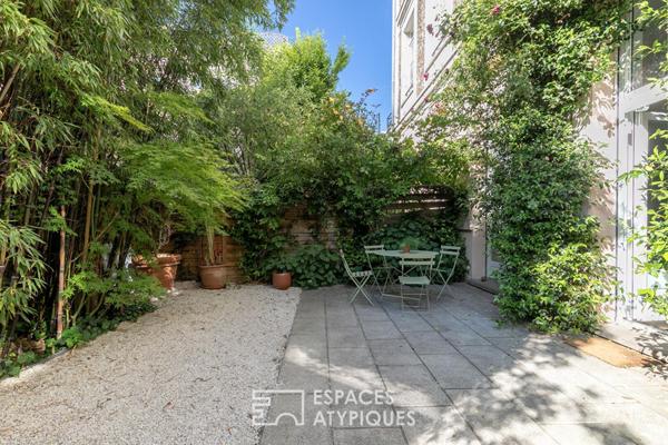 Loft avec Jardin-Terrasse sur cour