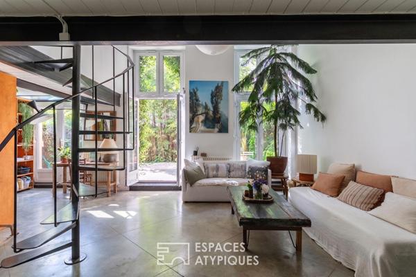 Loft avec Jardin-Terrasse sur cour