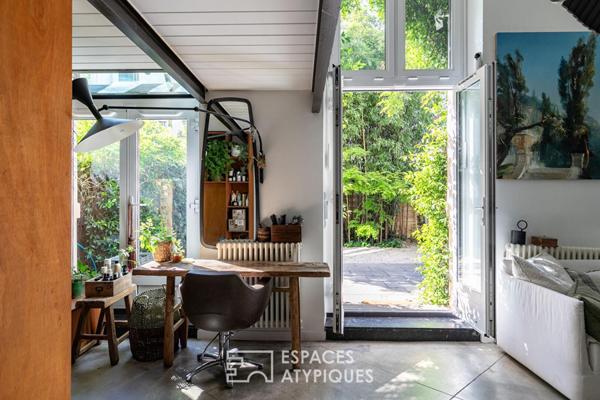 Loft avec Jardin-Terrasse sur cour