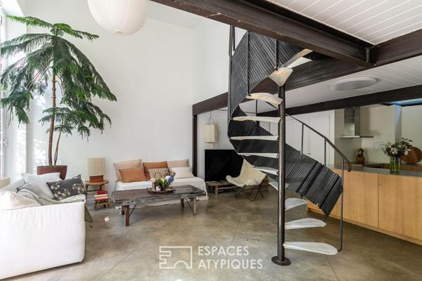Loft avec Jardin-Terrasse sur cour