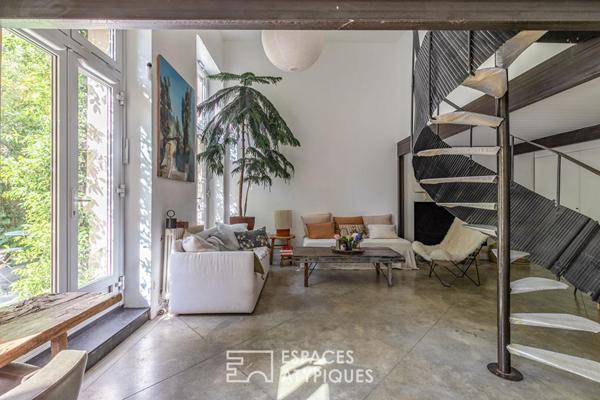 Loft avec Jardin-Terrasse sur cour