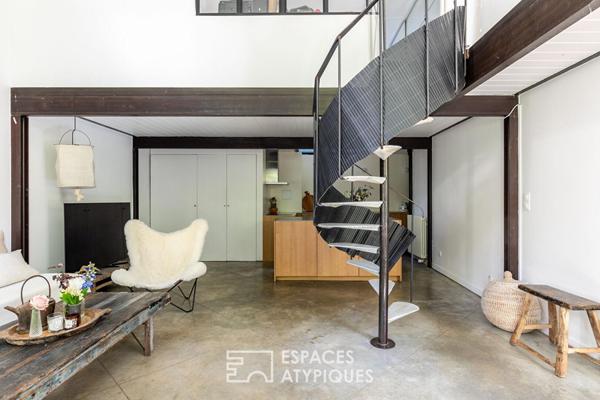 Loft avec Jardin-Terrasse sur cour