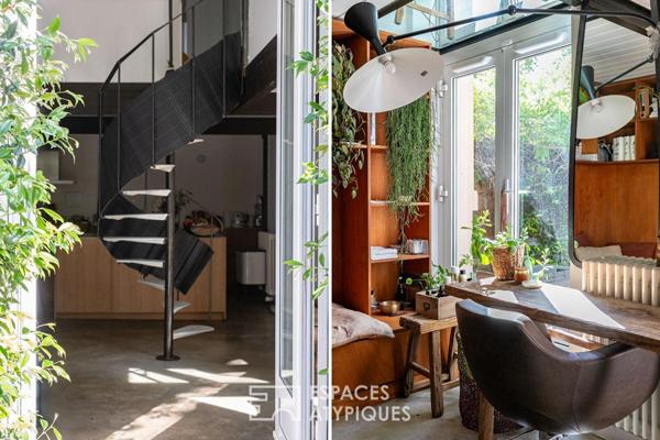 Loft avec Jardin-Terrasse sur cour