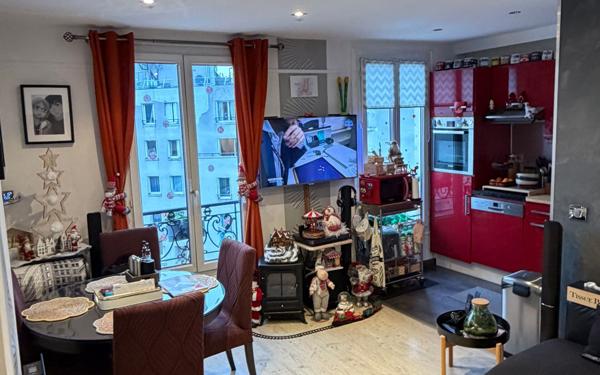 Appartement à vendre    3 pièces • 46,57 m2 Pantin