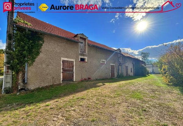 VIGNOUX-SUR-BARANGEON (18500) ANCIEN BÂTIMENT AGRICOLE D'ENVIRON 230 m² SUR UN TERRAIN DE 2 180 m²